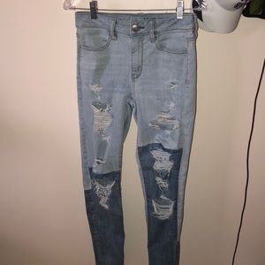 Color Block Jeans can add more item pics if asked